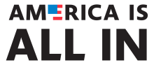 picture of America is All In logo
