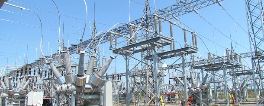 photo of electricity grid